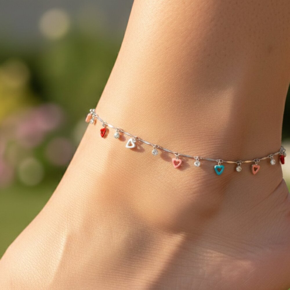 "Elegant Handmade Anklet – Delicate Jewelry for Women, MAR092171